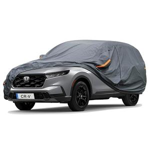 GUNHYI Premium Car Cover Custom Fit Honda CRV CR-V (1995-2025), 16 Layers Heavy Duty Car Cover Waterproof All Weather with Zipper Door for Sun Rain Snow Dust Uv Protection