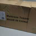 IULULU Twin Size Mattress Topper, 2 Inch Gel Memory Foam Topper