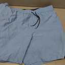 maamgic Mens Swim Trunks Quick Dry Swim Shorts with Mesh Lining Funny Swimwear Bathing Suits 7inch (Blue, L)