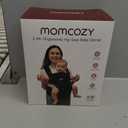 Momcozy Baby Carrier with Hip Seat, 2-in-1 Detachable Hands-Free Carrier for Long Walks, Forward-Facing Carry up to 44lbs, Breathable Infant Carrier, Fits Waists up to 45 Inches, AirMesh Grey