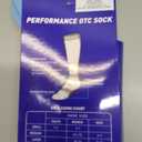 Mizuno Performance OTC Socks | Padded Athletic Socks | Light Blue | Unisex Large