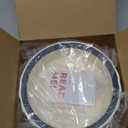 Dog Water Bowl No Spill 70oz/2L Large Capacity Dispenser Non Slip No Splash Bowl Pet Slow Feeder No Drip Dog Water Bowl on Vehicle Slow Water Bowl for Dogs and Cats (White)