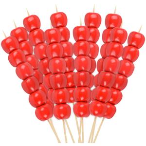 Fake Rock Sugar Gourd Simulation Sprinkle Artificial Food Mixed Model Kitchen Decoration 10pcs