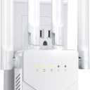 2026 New WiFi Extender Internet Booster for Home, Long Range up to 18ksq.ft, Wireless Internet Repeater Routers Signal Amplifier for Home, 15X Speed Access Point Ethernet Port, Mesh WiFi, 1-Tap Setup