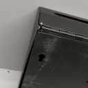 AIKE 400 Sheets Stainless Steel Multifold Commercial Wall Mount Paper Towel Dispenser, with Lock, Black AK5181 (Folded Size 10.6"x3.9" or Smaller)