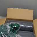 Kimunuk Outdoor Seat Cushion Set 22 L  24 W  5 H Inch Waterproof & Fade Resistant Patio Furniture Cushions with Removable Cover with Handle and Straps for Sofa Chairs, Chairs (Green)