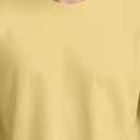 ENCIGER Men's Solid 100% Cotton T Shirt | Round Neck | Half Sleeve | Plain-Regular Fit (Beige, Medium) (M)