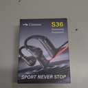 S36 HiFi Waterproof Earbuds for Swimming, IPX8 TOP 32GB Swimming Headphones with Bluetooth & MP3 Playback, in-Ear Noise Cancellation Wireless Underwater Sports Headphones for Swimming (32GB)