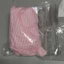 Zeagoo 3/4 Length Sleeve Womens Tops Casual Dressy Summer Blouses Buisness Work Spring Tee Shirts (Small, Pink Stripes)