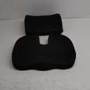 QUTOOL Lumbar Support Pillow and Seat Cushion for Office Chair