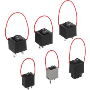 9038A Relay Bypass Switch Kit with Amp Loop, Pack of 6 Relay Tester Diagnostic Scan Switch Kit 9038A Replaces 9036A and 9037A
