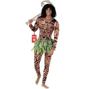 Morph Maui Costume for Men, Hawaiian Tattoo Costumes, Maui Costume Adult, Fancy Dress For Adults, Adult Halloween Costumes Men, X-Large 