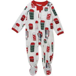 Unisex Zipper Closure Footies, Size 18M