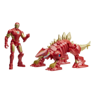 Marvel Mech Strike Mechasaurs Iron Man, 1 ct, Action Figures, Super Hero Toys for Kids Ages 4 and Up
