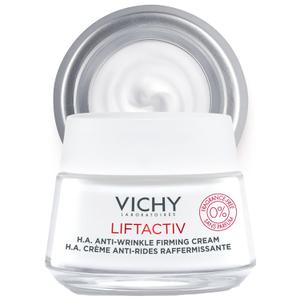 VICHY LiftActiv H.A. AntiWrinkle Firming Cream Fragrance Free, Anti Aging Face Cream With Vitamin C & Hyaluronic Acid, Smoothing & Firming For Wrinkles, Visibly Plumps Skin & Improves Radiance