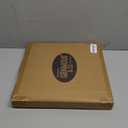 GENMOUS Woven Placemats Set of 6, 13" Round Placemats Natural Water Hyacinth Boho Placemats, Farmhouse Rattan Chargers for Dinner Plates,Rustic Braided Wicker Table Mats for Dining Table,Home,Wedding