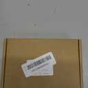 2-Pack 3 Inch Heavy Duty Black C-Clamps for Desk & Table, 0.9-3.3 Inch Clamping Range, 4 Mounting Holes, Metal Workbench Clamps(Long Screw)