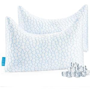 QUTOOL Double Sided Cooling Pillow for Side and Back Sleepers