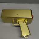 Sopu Make it Rain Money Gun Paper Playing Spary Prop Cash Gun Party Supplies (Metallic Gold)