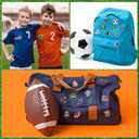 72 Pcs Sports Iron on Patches Embroidered Football Baseball Soccer Basketball Patches Iron on Hat Patches Mixed Sport Appliques Sew on for Hat Backpack Pants Jeans Clothes DIY Crafts