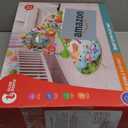 CUTE STONE Baby Gym Play Mat, Play Piano Gym with Tummy Time Activity Mat, Musical Activity Center for Infants Toddlers