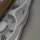 shinic Window Fan with Reversible Airflow Quiet, Twin 9" Blades, Full Remote Control, 3 Functions-3 Speeds, Bathroom Kitchen Window Exhaust Fan, Width Adjustable (From 23.8" to 37") ETL Certified, Window Fan With Foam Seal Strip