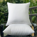 18 x 18 Throw Pillow Inserts Outdoor Pillow Insert Waterproof for Couch - Set of 2 Large Lumbar Pillows for Bed Square Couch Pillows White Sofa Pillow Indoor