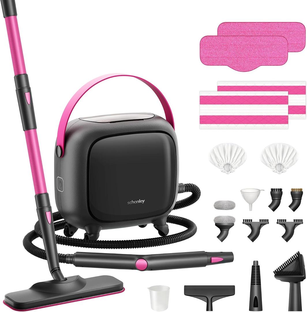 Schenley 21-in-1 Steam Cleaner for Home, Heavy-Duty Steamer for Cleaning