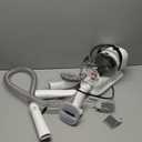 Dog Grooming Vacuum, All-in-One Pet Grooming Kit with Hair Clipper & Shedding Brush, Low Noise 12,000Pa Dog Hair Remover Vacuum, Pet Groomer Set with Cleaning Brushes (White)