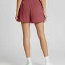 Real Essentials 3 Pack: Womens Ultra-Soft Athletic Lounge Casual Sweat Shorts with Pockets (S)