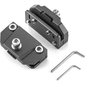 2PCS Universal Hood Light Mounting Brackets Ditch Light Brackets Adjustable Aluminum Alloy Pillar Hood Led Work Light pods Mount Bracket for Truck SUV Cars, No Drilling