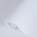 Pack Of 2 Hersvin Shelf Liners 12 in x 20 ft EVA Drawer Mats, Non-Adhesive Cupboard Pad, Kitchen Cabinet Lining Fridge Cushion (White Dot, 30.5cmx610cm)