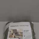 Reversible Recliner Chair Cover - Washable Slipcover Furniture Protector with Elastic Straps - Furniture Cover for Dogs, Kids, and Pets - Quilted & Stitched Detail (Recliner, Sage Green / Light Gray)