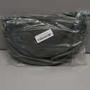 Pure Colour Crossbody Bum Bags for Women Spacious Green Cross body Bag Nylon Trendy Fanny Pack for Travel