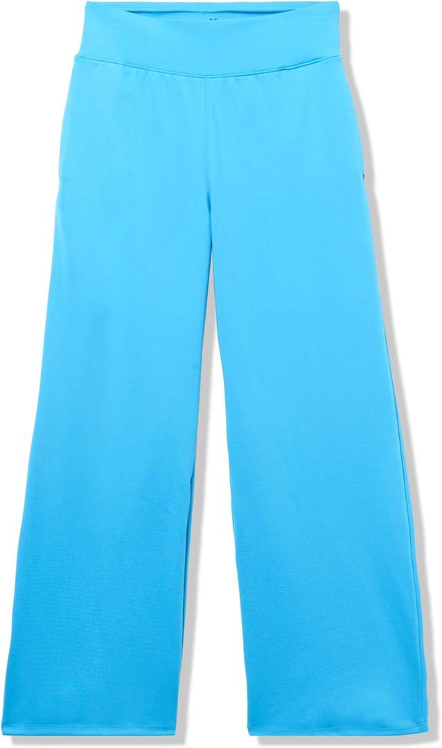 Under Armour Girls Motion Open Hem Pants (Large, (452) Ether Blue / / White)