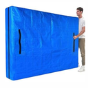 Mattress Bags for Moving, BETU Mattress Protector Waterproof Mattress Cover Queen Size Storage Bags with 8 Heavy-Duty Handles and Zipper for Bed Extra Thick Large Reusable (82"x62"x15" Blue)