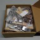 Charcuterie Boards Accessories(29 PCS) Cheese Spreaders for Charcuterie Board Mini Serving Spoon Fork Tongs Blank Toothpick Flags Bowl (Primary color)