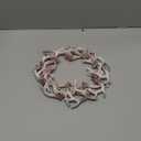 PRETYZOOM Christmas Antler Wreath Decorative Resin Xmas Garland Winter Home Decor Rustic Deer Horn Design for Front Door Indoor Outdoor Holiday Party