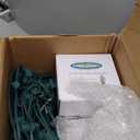 Novelty Lights C9 Clear Christmas String Lights - Indoor/Outdoor Light Set w/ 125 Transparent Bulbs for Christmas Tree, Patio, Wedding Decor, and More - (Green Wire, 100' Long)