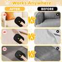 Pet Hair Remover, electrostatic pet Hair Removal Gloves, cat and Dog pet Hair Removal Tools, Suitable for Bed Sheets, Blankets, Clothes, Sofas, Multi-Functional Beauty Gloves -3 Piece