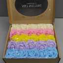 N&T NIETING Artificial Flowers Easter, Fake Flowers Roses Perfect for DIY Wedding Bridal Bouquets Centerpieces Bridal Shower Party Home Flower Arrangement Decorations, 50Pcs, Series Color B