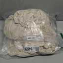 H.VERSAILTEX Rich Velvet Stretch 2 Piece Cover Chair Slipcover Sofa Cover Furniture Protector Couch Soft with Elastic Bottom Chair Couch Cover with Arms Width Up to 49 Inch(Chair, Ivory)