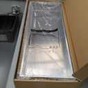 Stainless Steel Shower Niche 36" X 12", No Tile Needed Wall Niche, Recessed Shower Shelf for Bathroom Storage, Brushed Nickel