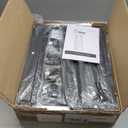 Furologee 5-Tier Ladder Shelf, Narrow Ladder Bookshelf with Drawer, 55.6Tall Industrial Bookcase Storage Rack Organizer, Freestanding Storage Shelve for Living Room, Home Office, Bedroom, Black Oak