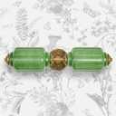 VitaLink Antique Wall Sconces Bathroom Vanity Light 2-Light Hardwired Vintage Green Milk Glass Wall Sconce Lighting Fixture for Living Room Bedroom Bathroom Hallway Entryway