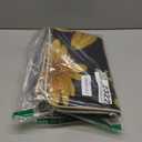 Artoid Mode Black Bee Sunflower Daisy Home Spring Kitchen Mats Set of 2, Summer Home Decor Low-Profile Kitchen Rugs for Floor - 17x29 and 17x47 Inch