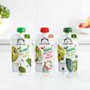 Amazon Brand - Mama Bear Organic Baby Food, Stage 2, Apple, Banana, Yogurt, Strawberry, 4 ounce (Pack of 12)