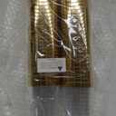 I00000 60PCS Gold Plastic Cups, 10 oz Clear Disposable Cups with Golden Trim, Heavy-Duty Disposable Hard Plastic Wine Glasses Cocktail Glasses Perfect for Wedding & Party (10-Gold-60)