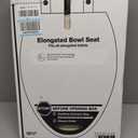 KOHLER 4636-RL-47 Cachet ReadyLatch Elongated Toilet Seat Slow Close, Soft Close Toilet Seat Quiet Lid, Contoured Grip-Tight Bumpers Installation Hardware, Apartment Essentials. Almond