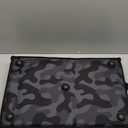 Heated Cat House for Outside, Waterproof Awning & Escape Door Heated Cat Houses for Indoor/Outdoor Cats in Winter, Elevated & Insulated Outdoor Cat Shelter for Feral Cat(Black Camo, 25"x16"x12")